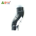 Adjustable pipe connector pipe flush angles elbow